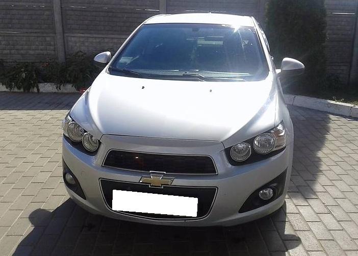 Шевроле Авео спереди