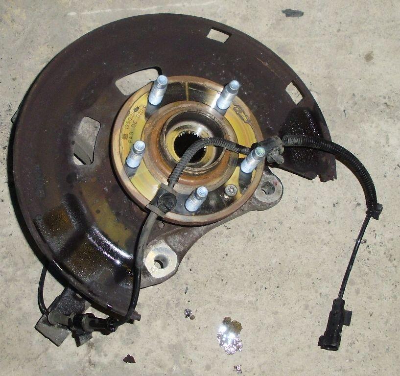 ступица колеса с кожухом