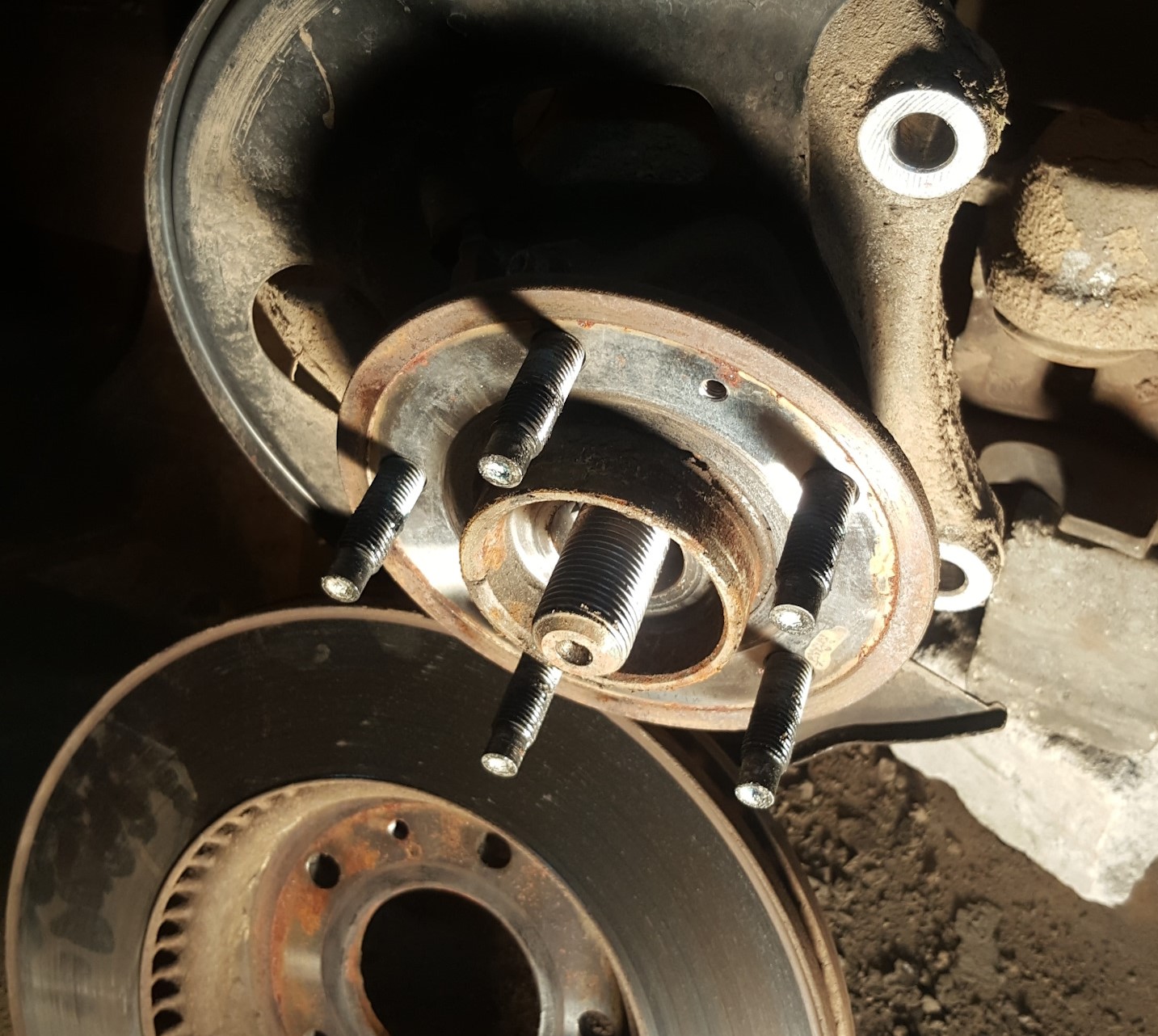 замена ступичного подшипника шевроле