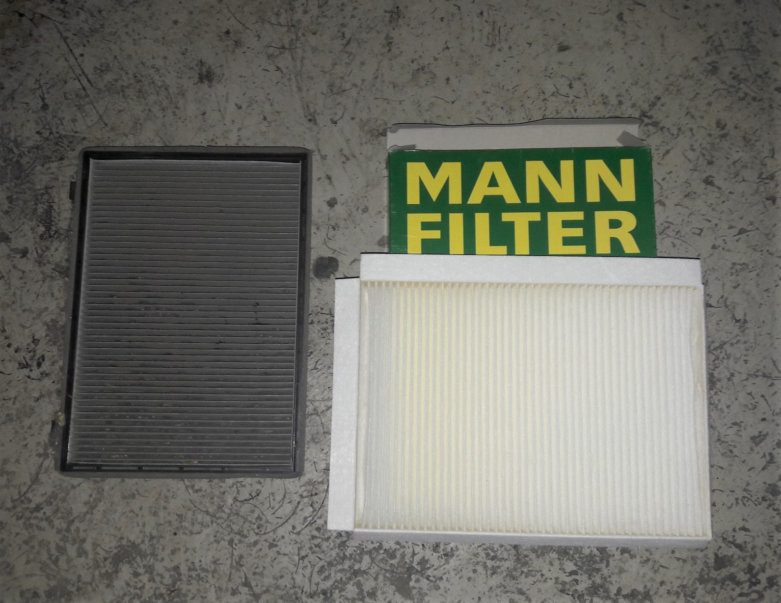 салонный фильтр манн