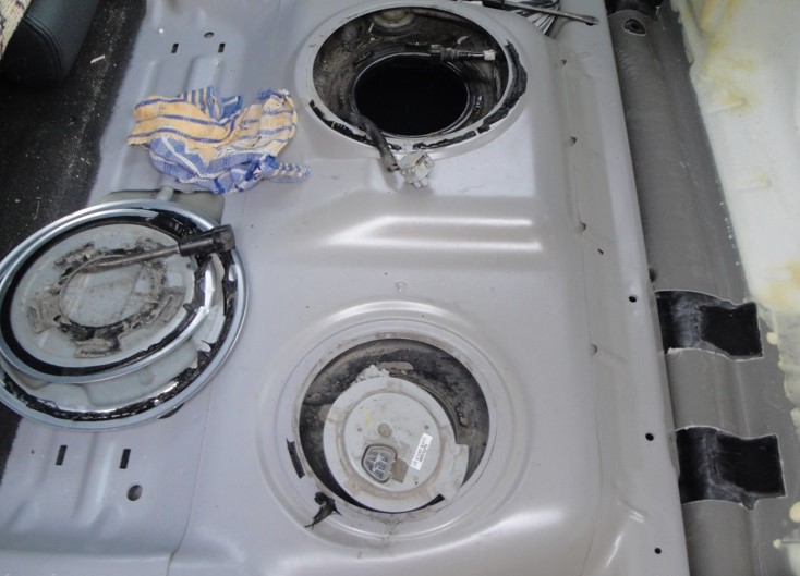 замена бензонасоса на каптиве