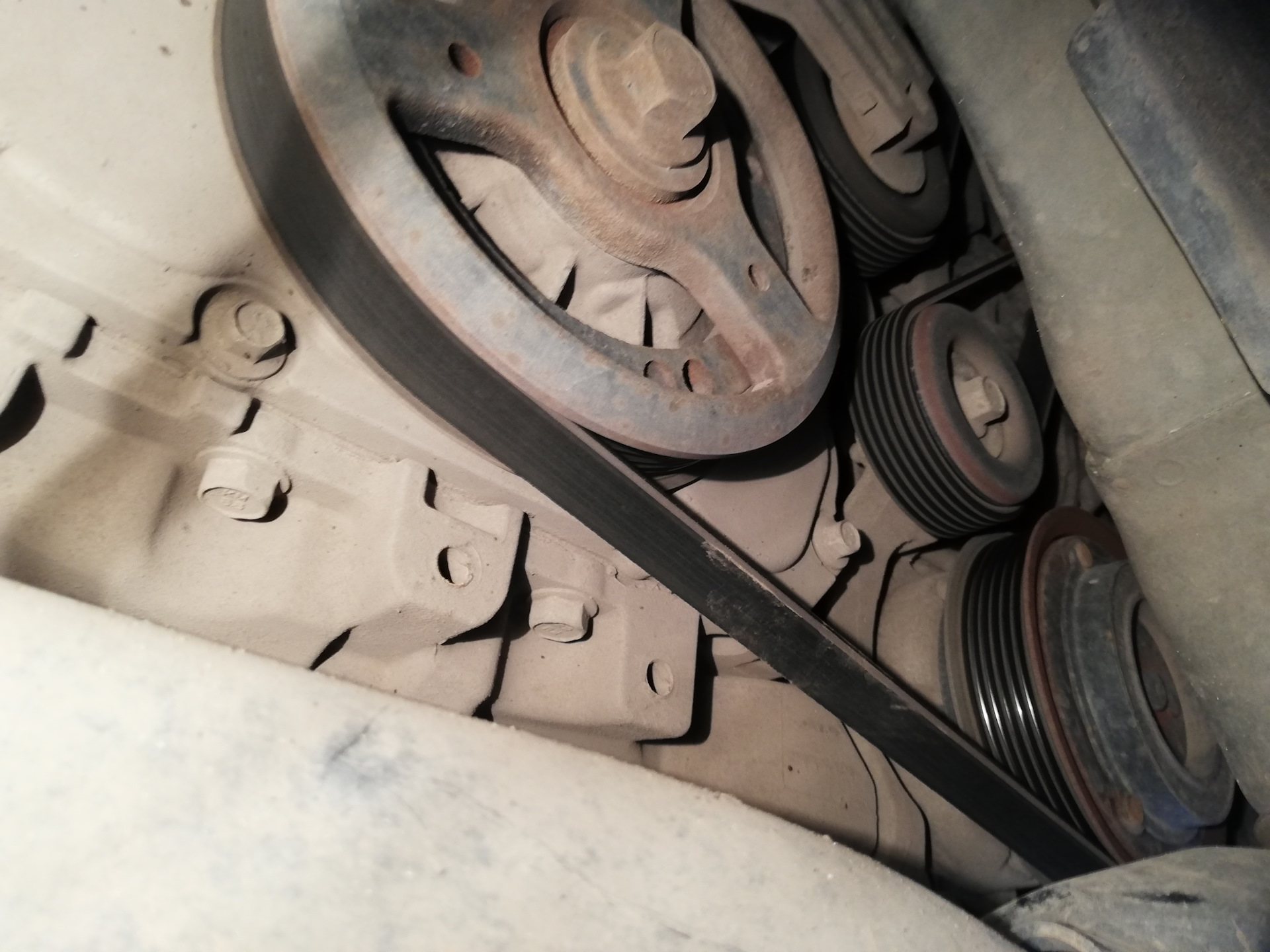 Замена приводного ремня Шевроле Каптива