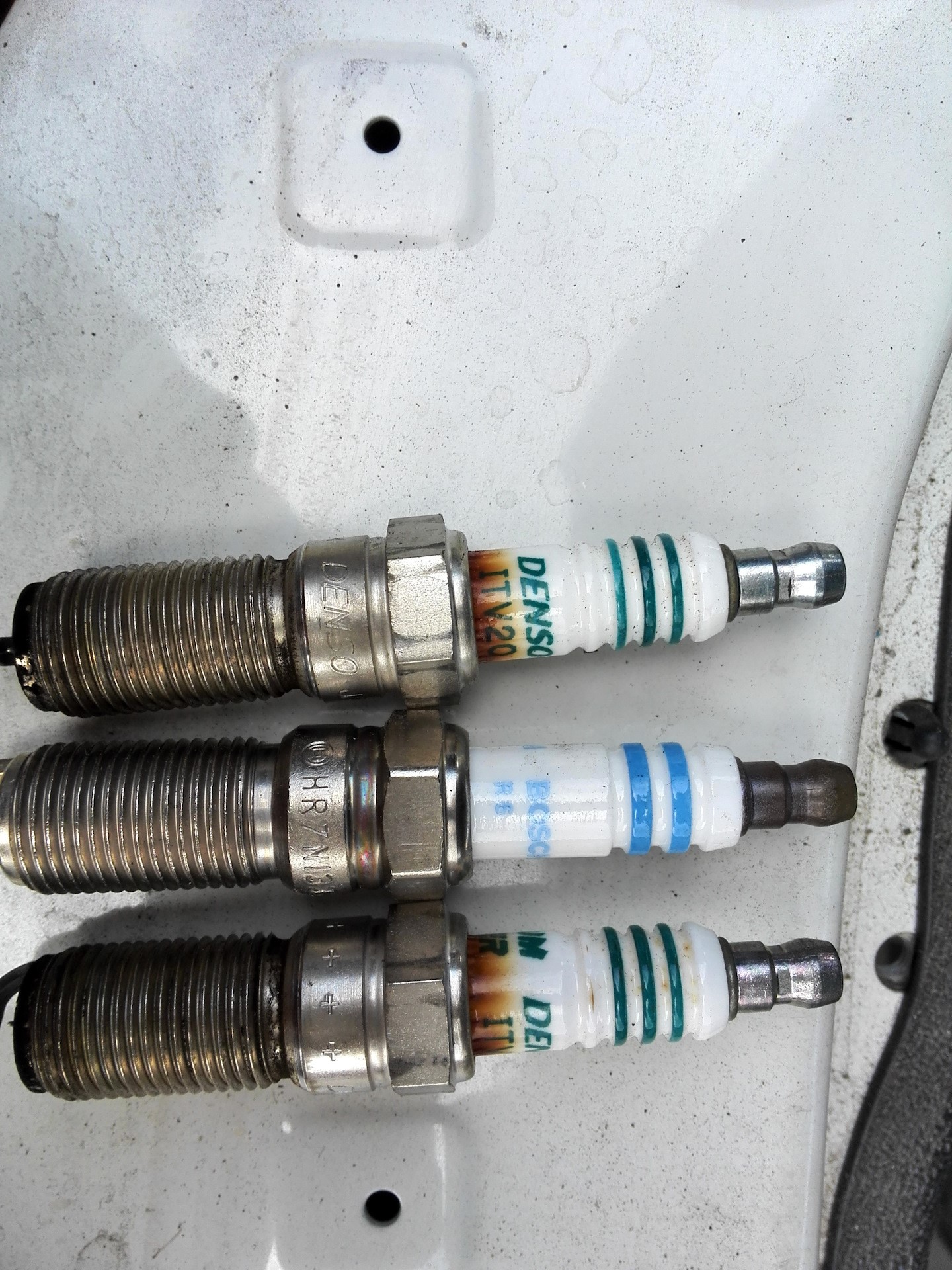 Новые и старые свечи Каптива