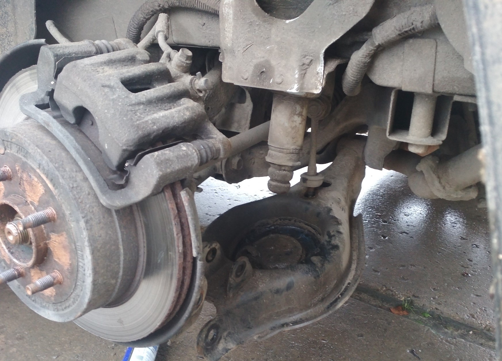 Замена задних пружин Шевроле Каптива