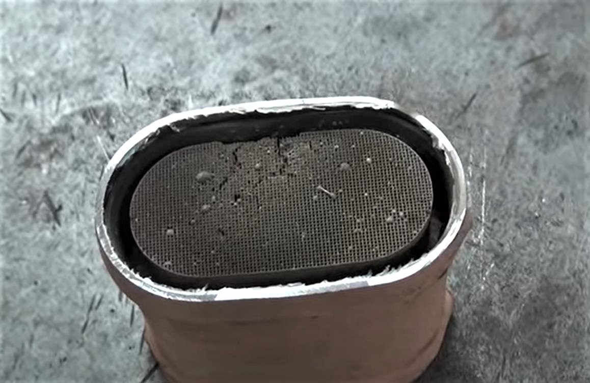 старый катализатор Шевроле Каптива