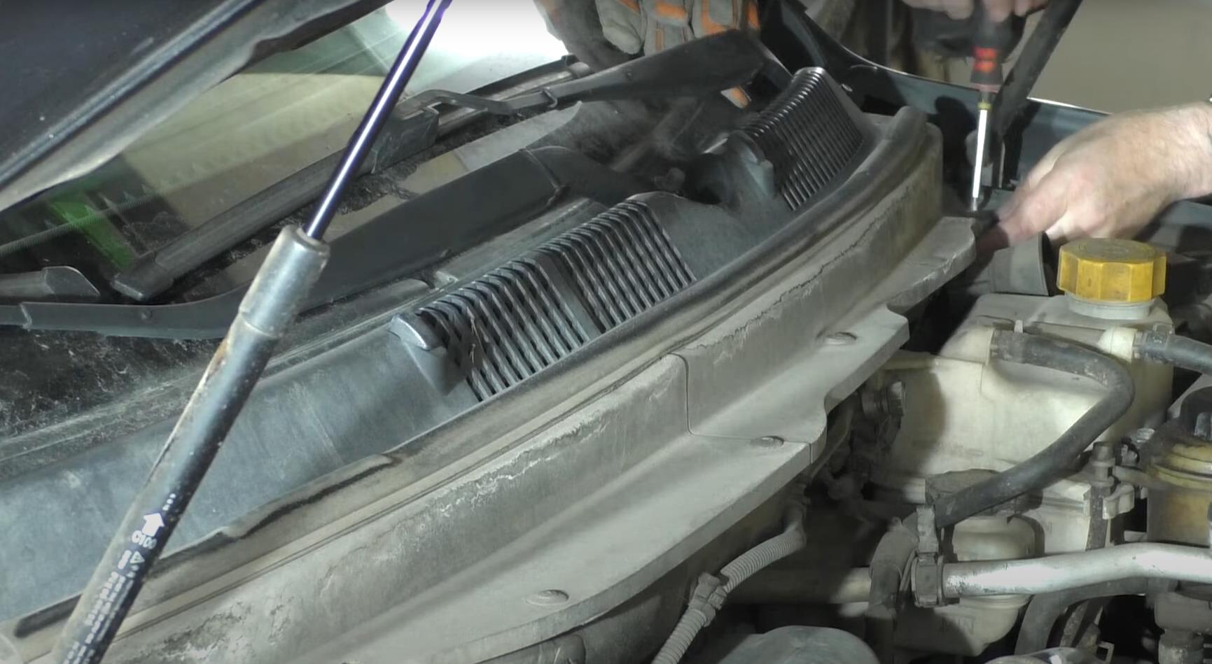 снятие лобового стекла