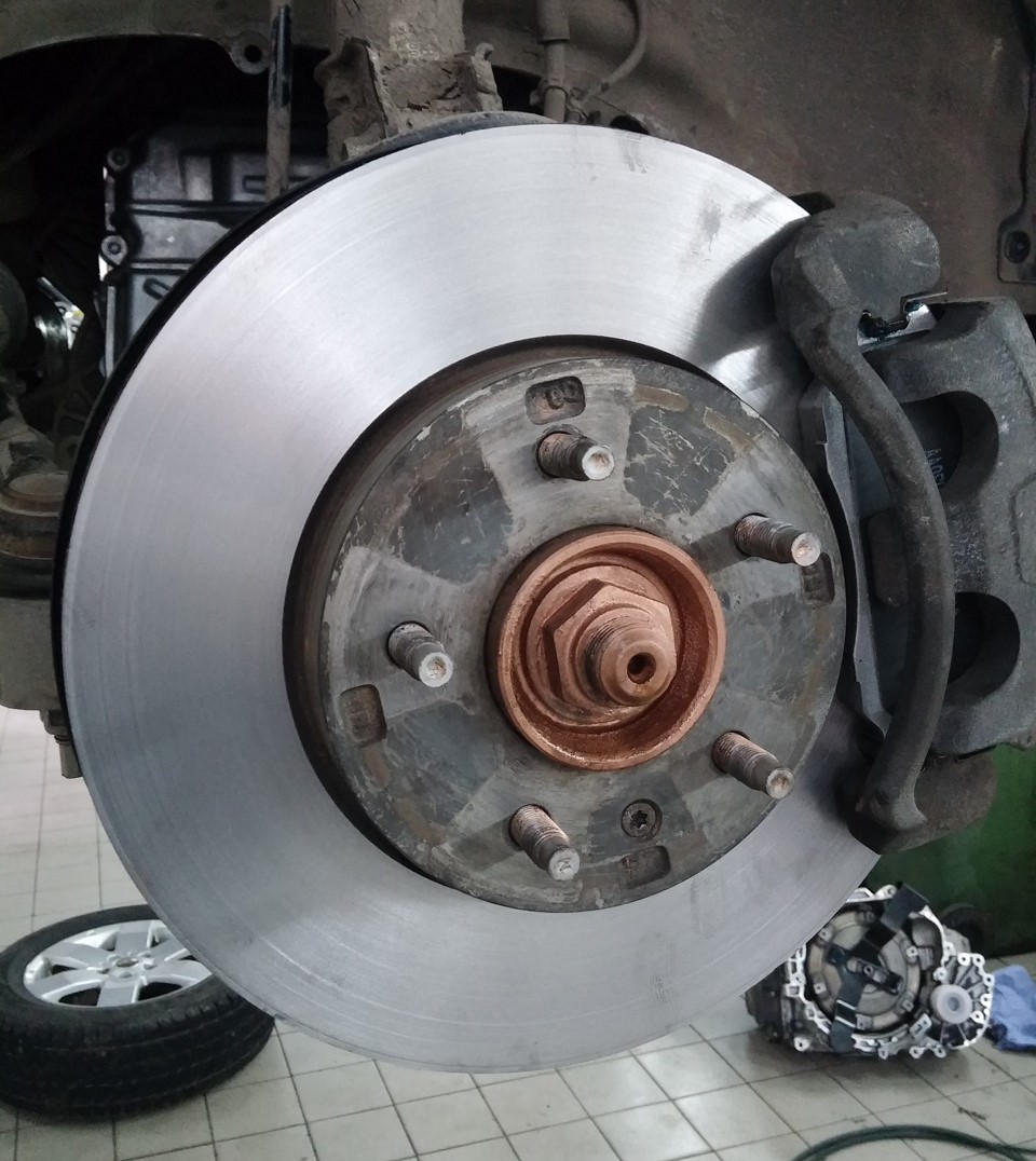 замена тормозных дисков Шевроле Каптива