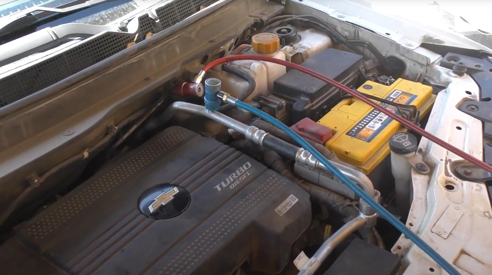 Заправка кондиционера Шевроле Каптива