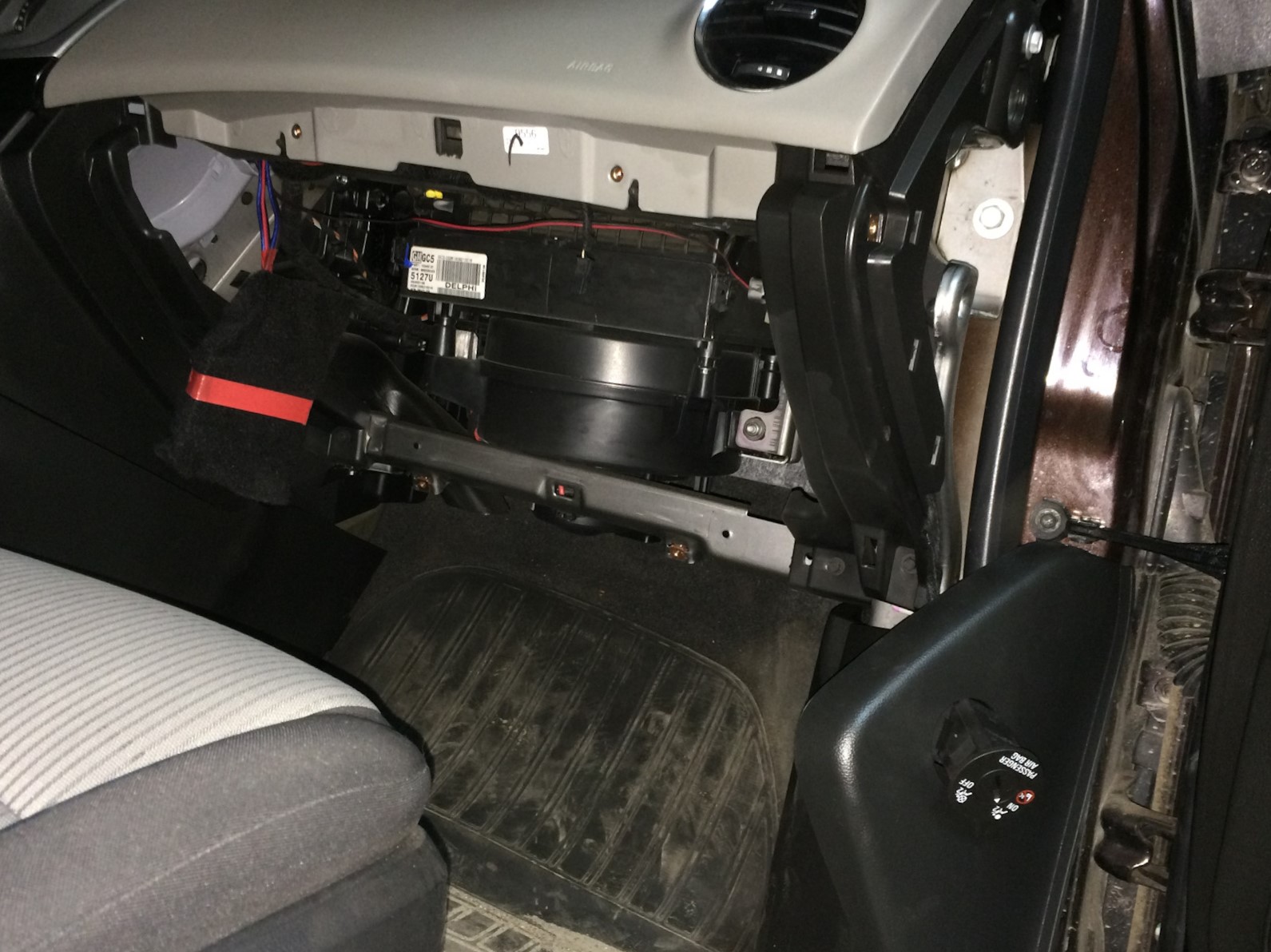 Замена моторчика печки - Honda Civic 5D (8G), 1,8 л, 2008 года своими руками DRI