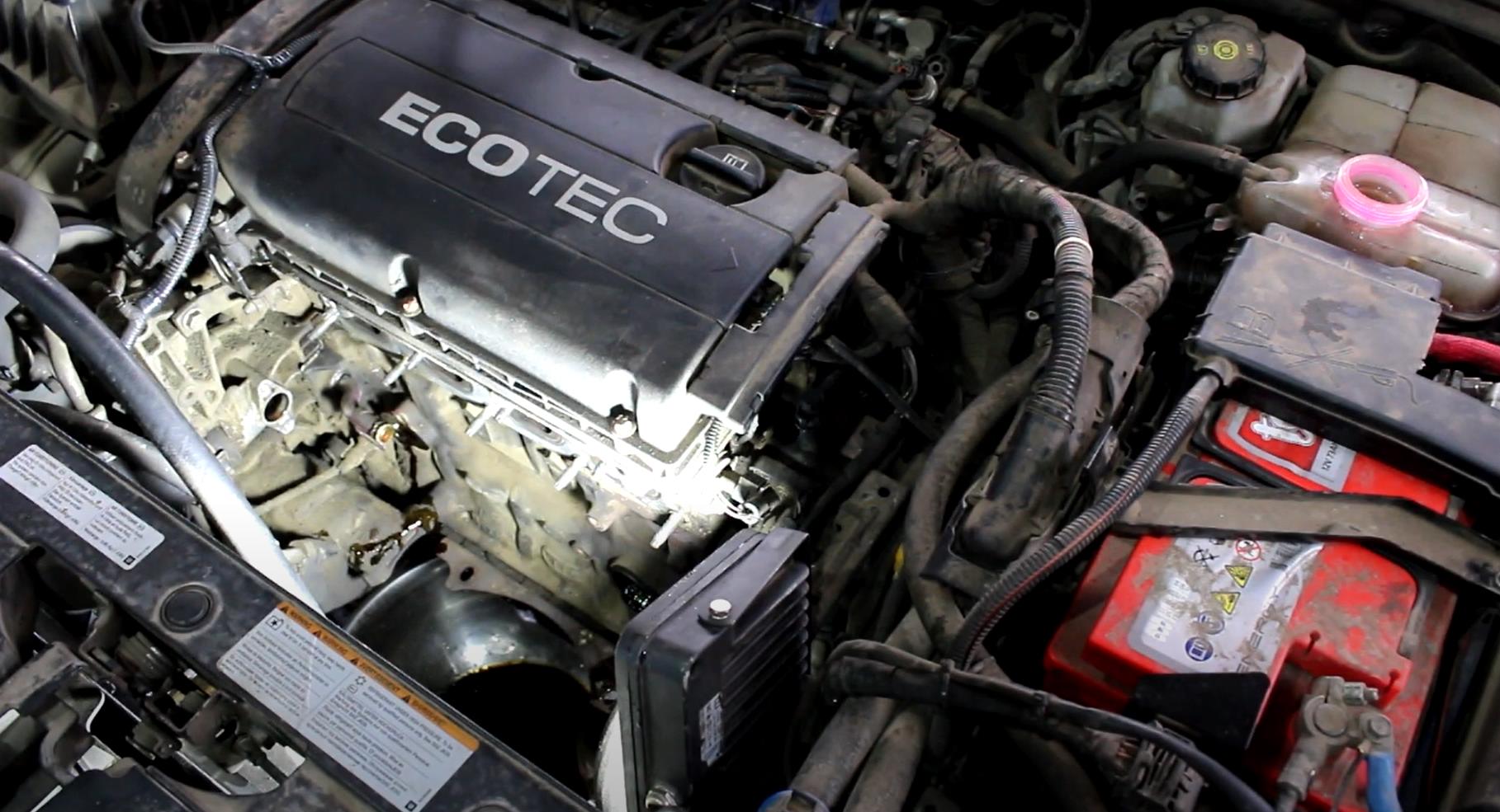 снятие теплообменника Шевроле Круз