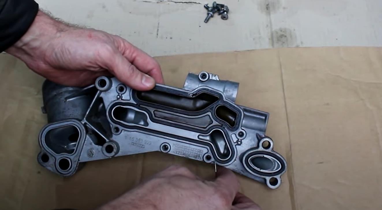 замена прокладки теплообменника Шевроле Круз