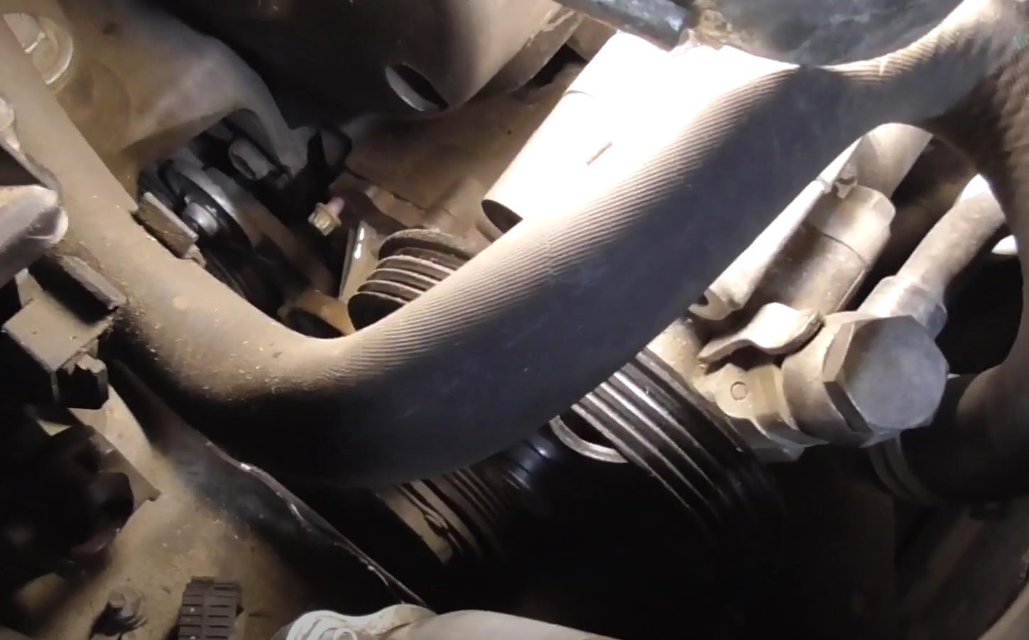 Замена ремня генератора  Круз