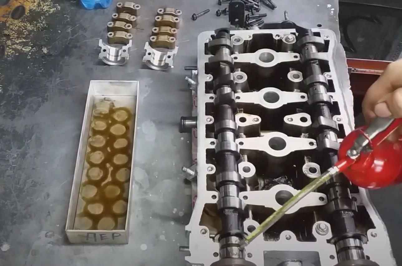 Ремонт головбки блока цилиндров Шевроле Круз