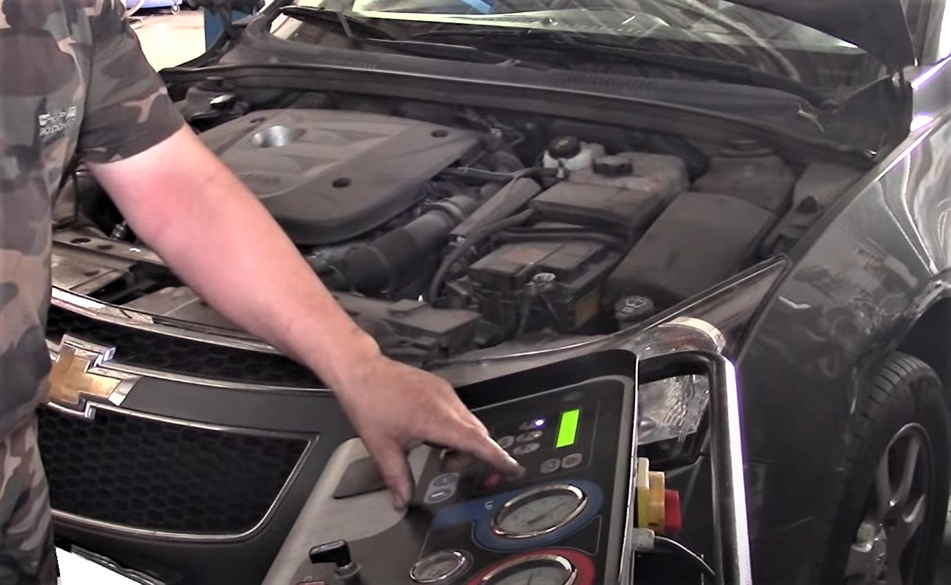 Заправка кондиционера Шевроле