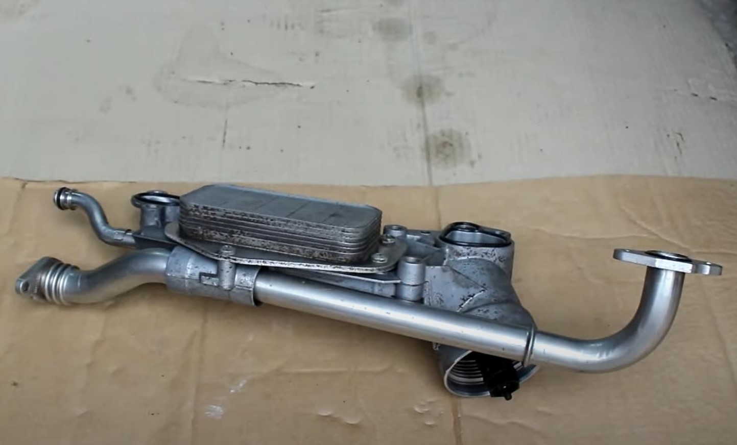 демонтированный теплообменник