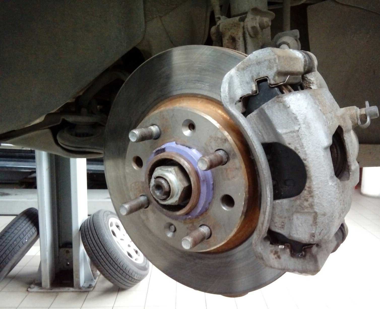 Замена тормозных дисков шевроле авео