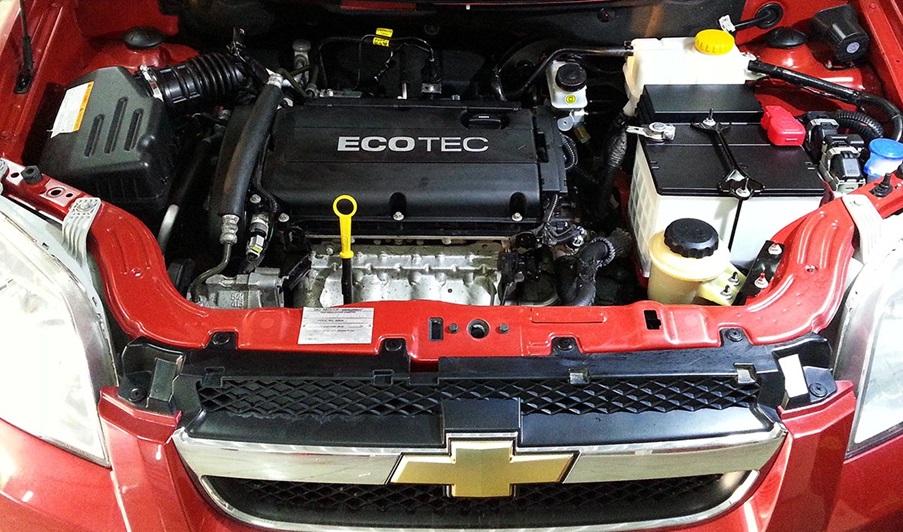 Промывка радиатора Шевроле Авео