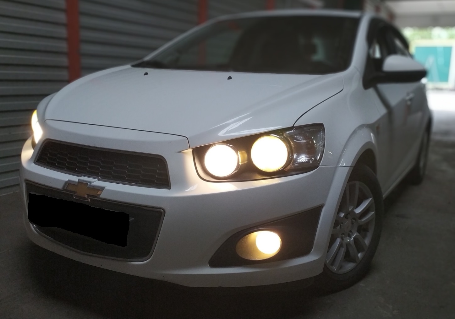 Шевроле Авео после замены подушек двигателя