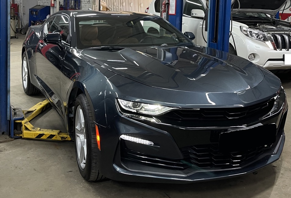 Шевроле Камаро после замены масла АКПП