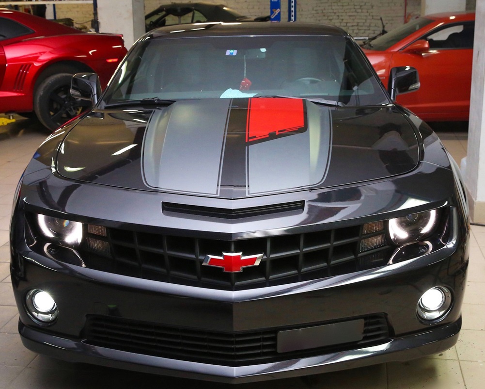 Шевроле Камаро после замены радиатора охлаждения