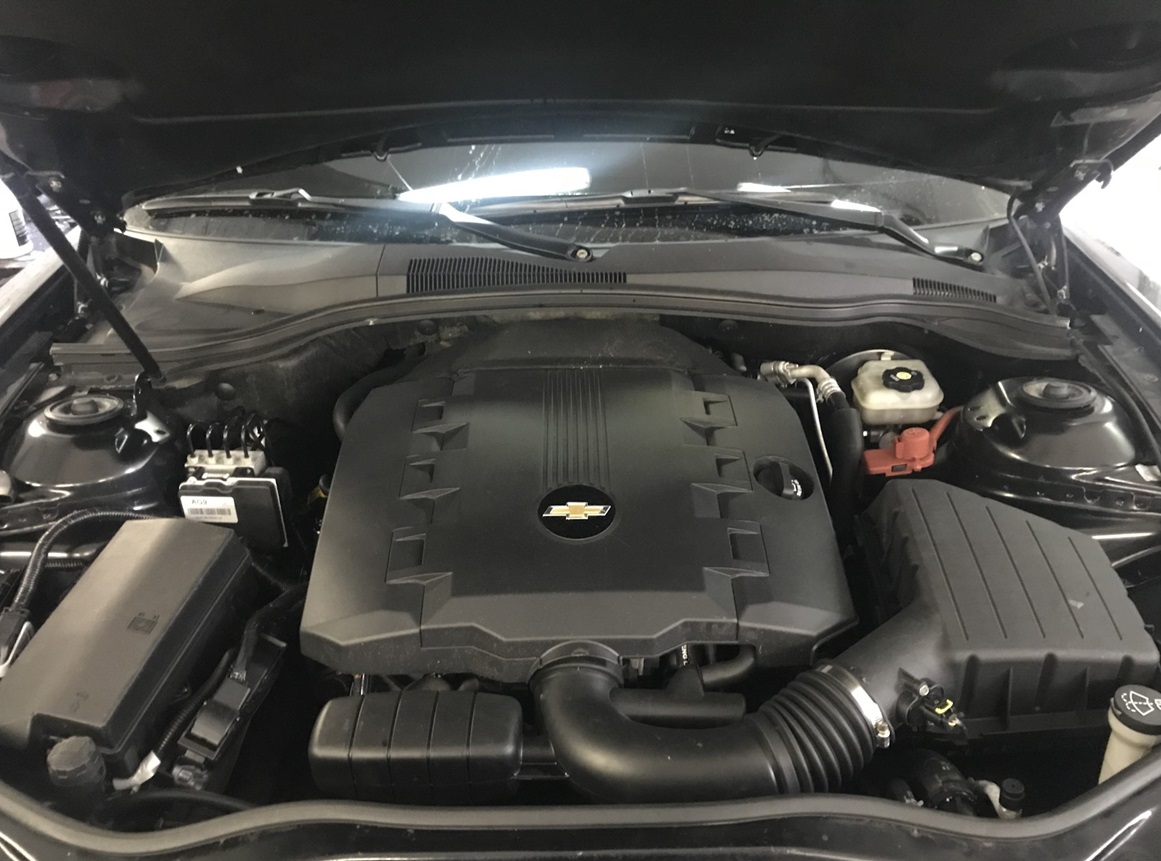 Подготовка к замене термостата Шевроле Камаро