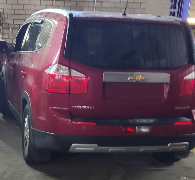 Шевроле Орландо готовится к замене привода