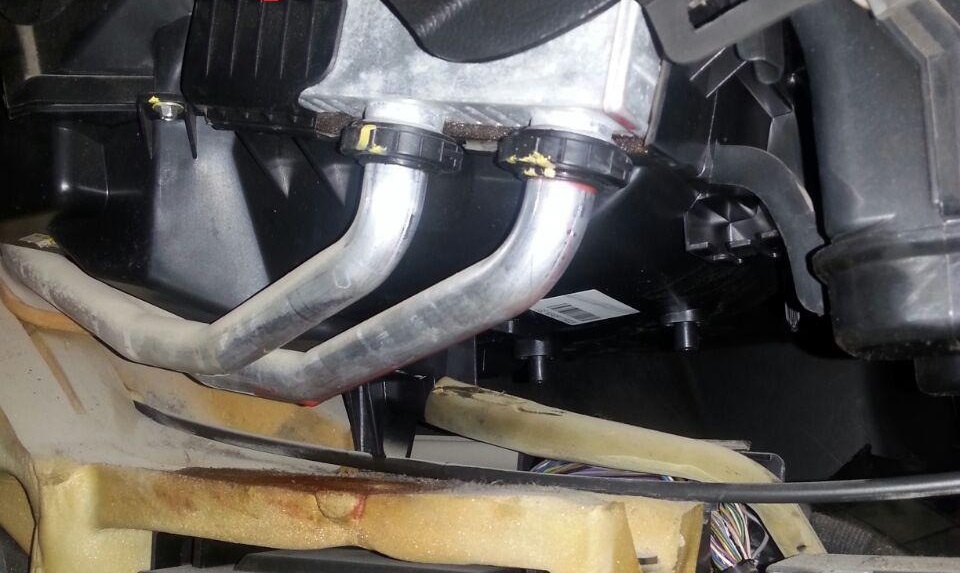 Замена радиатора печки Шевроле Орландо