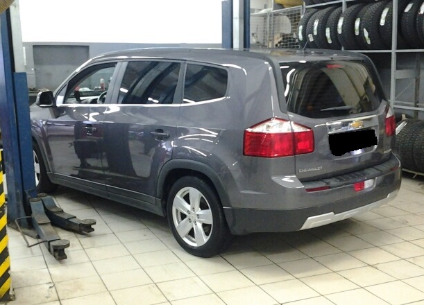 Шевроле Орландо готовится к замене ремня ГРМ