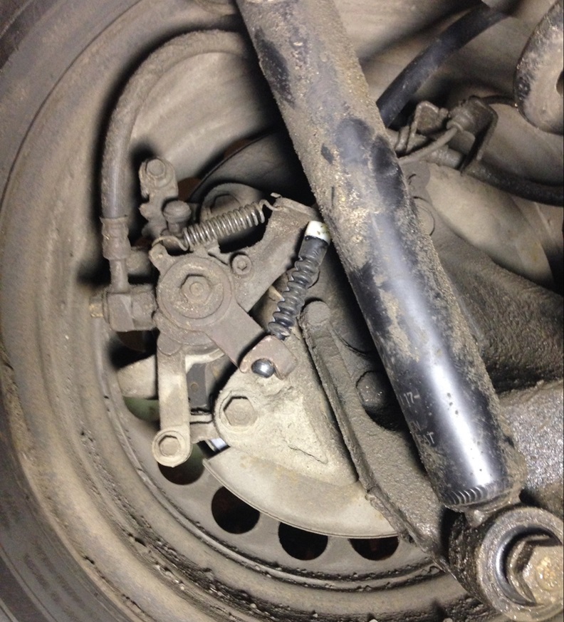 Замена троса ручника Шевроле Орландо