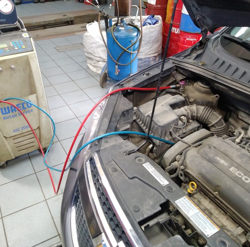 Заправка кондиционера Шевроле Орландо