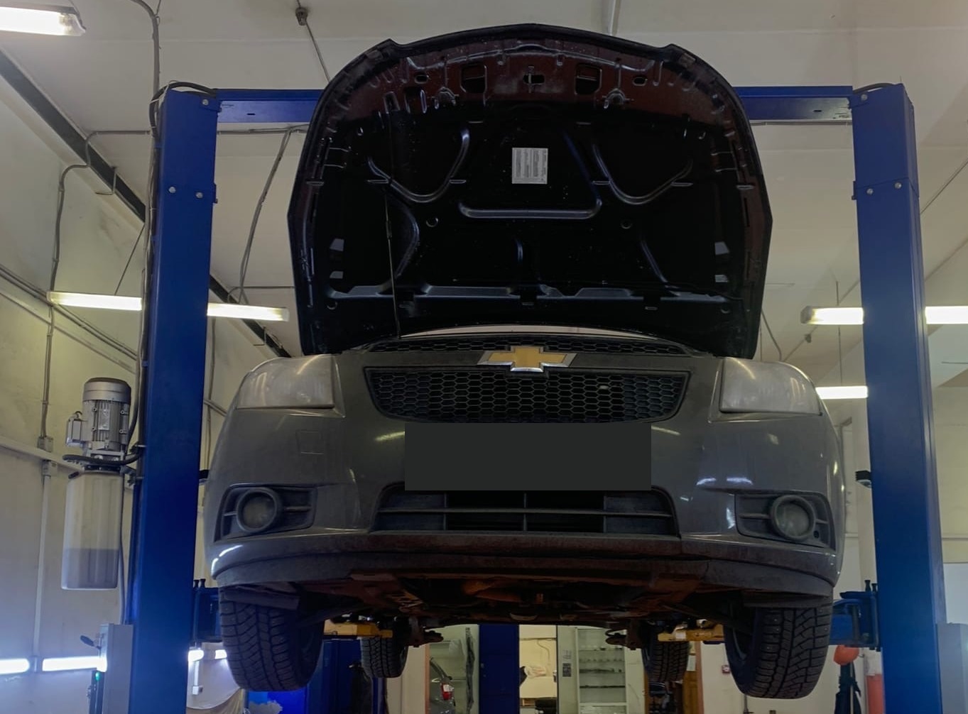 Шевроле Орландо во время ремонта