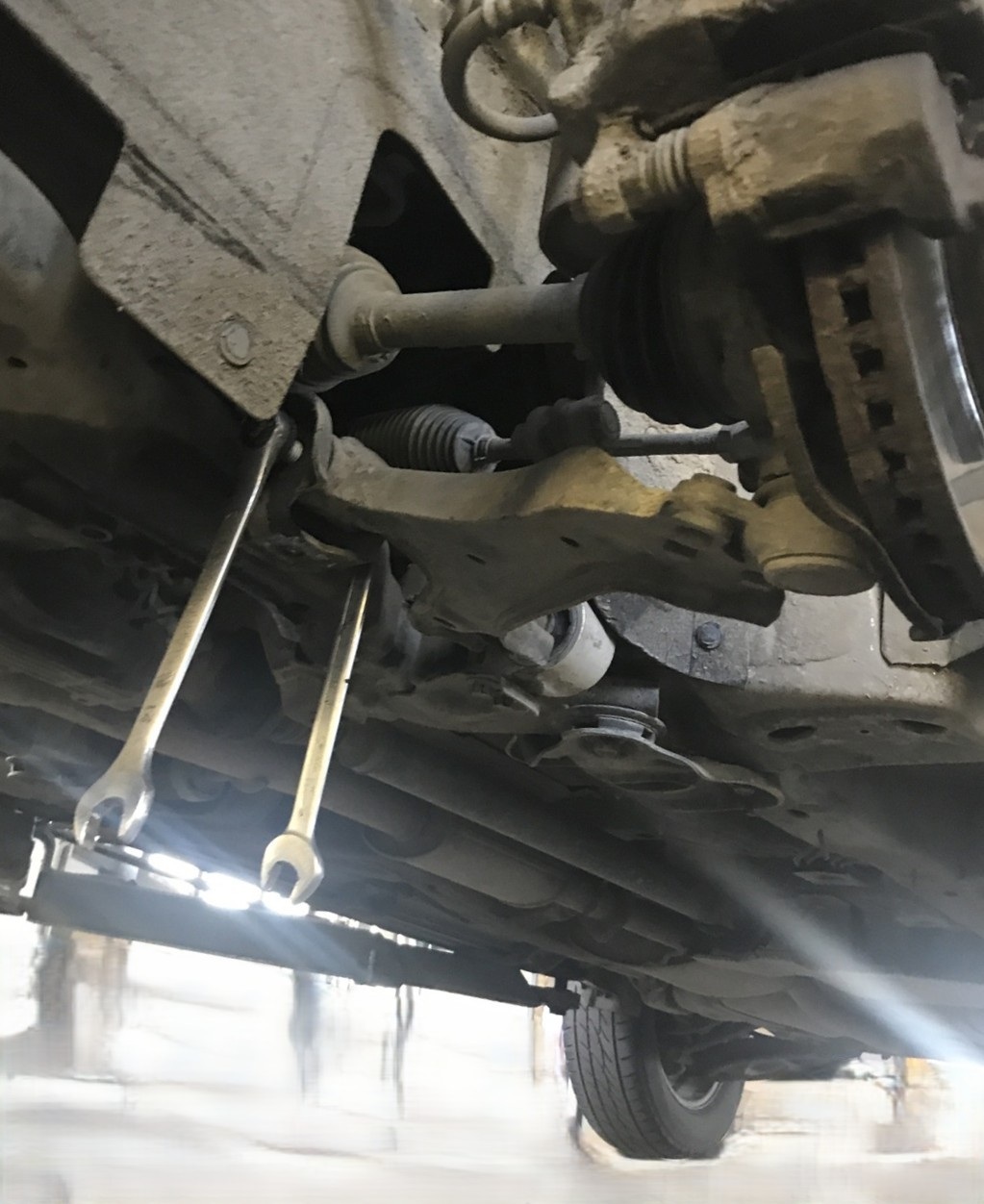 Замена рычага Шевроле Каптива