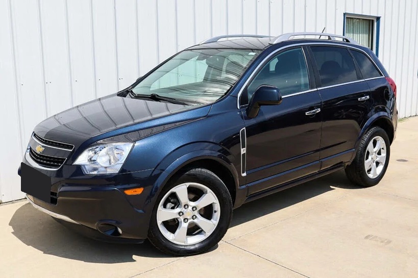 Шевроле Каптива после замены шаровых опор в автотехцентре