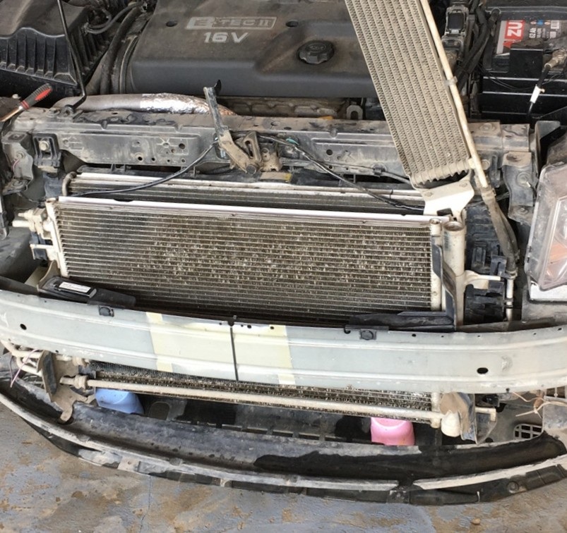 Промывка радиатора Шевроле Круз