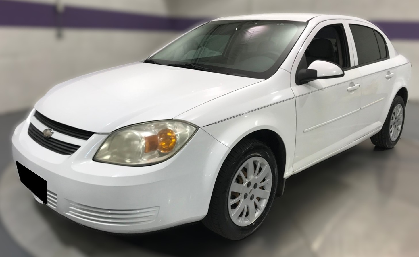 Шевроле Кобальт после замены тормозных колодок в автотехцентре