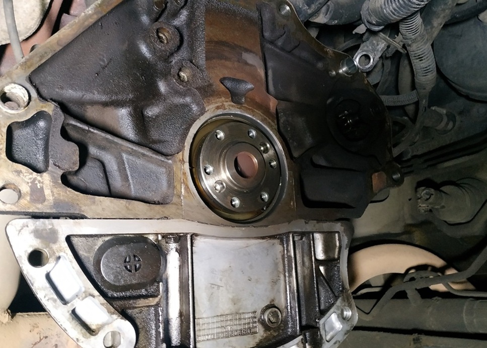 Замена заднего сальника коленвала Шевроле Кобальт