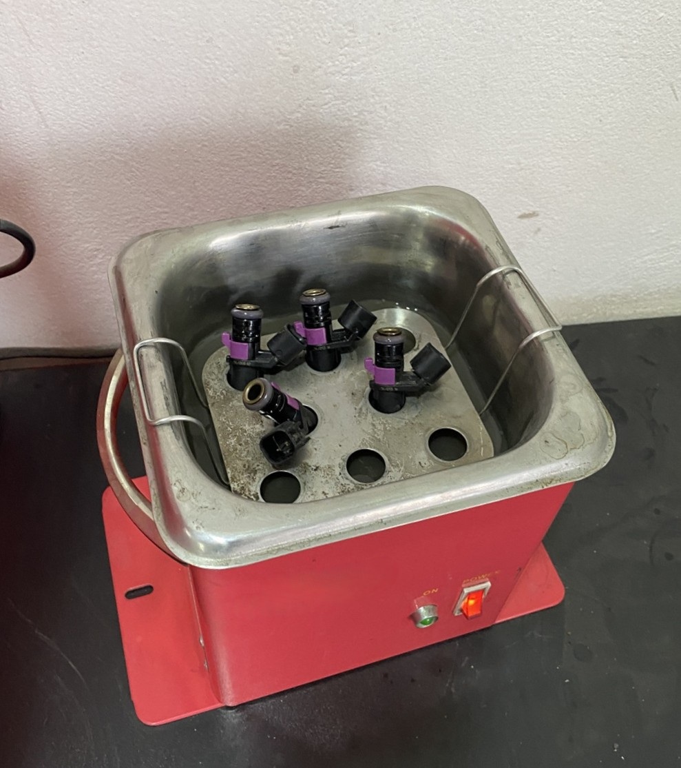 Промывка форсунок Шевроле Кобальт в ультразвуковой ванне