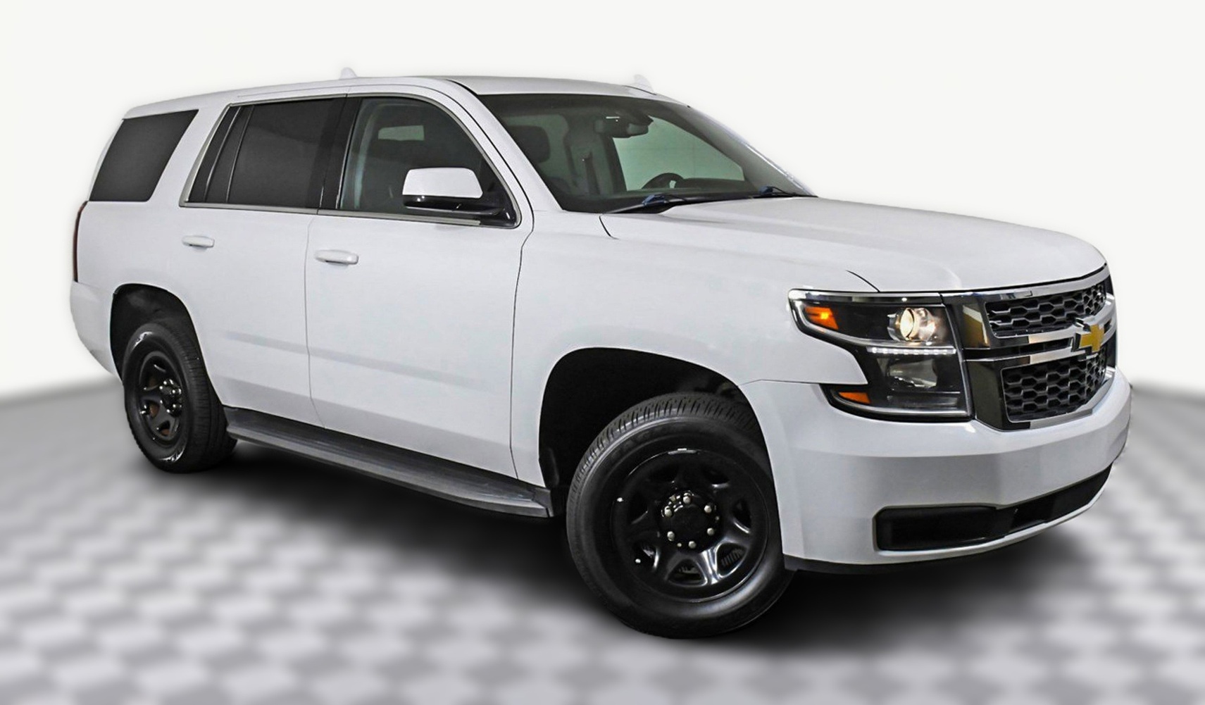 Шевроле Тахо после замены переднего амортизатора в автотехцентре