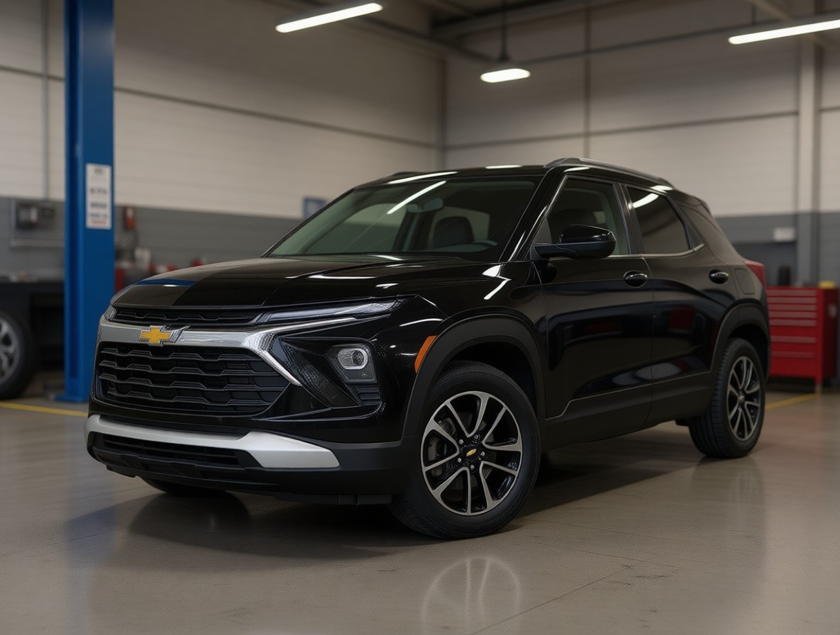 Шевроле Трейлблейзер после диагностики в автотехцентре