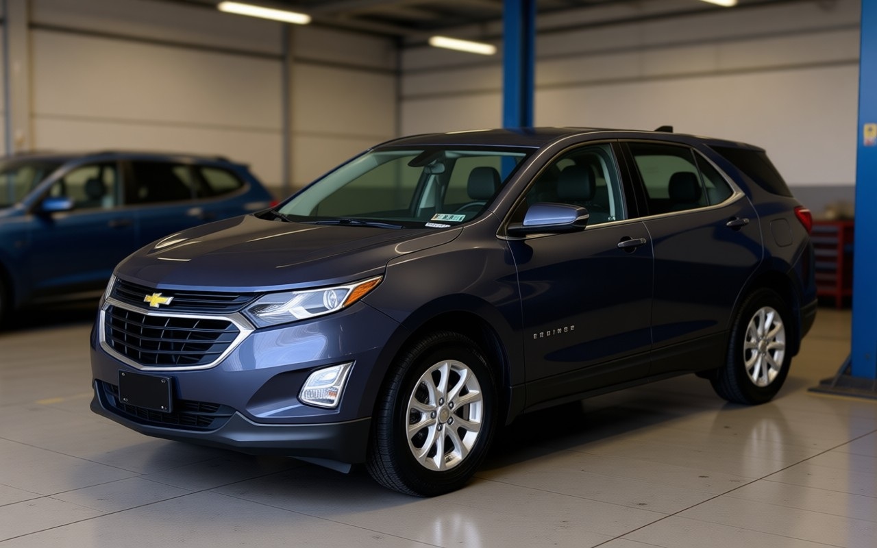 Шевроле Эквинокс после промывки форсунок в автотехцентре