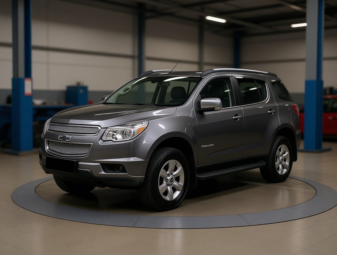 Шевроле Трейлблейзер готовится к ремонту АКПП в автотехцентре