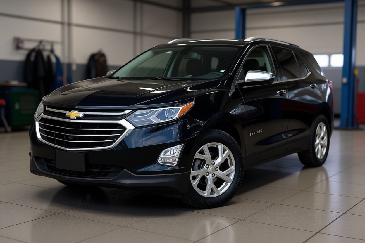 Шевроле Эквинокс после ремонта двигателя в автотехцентре