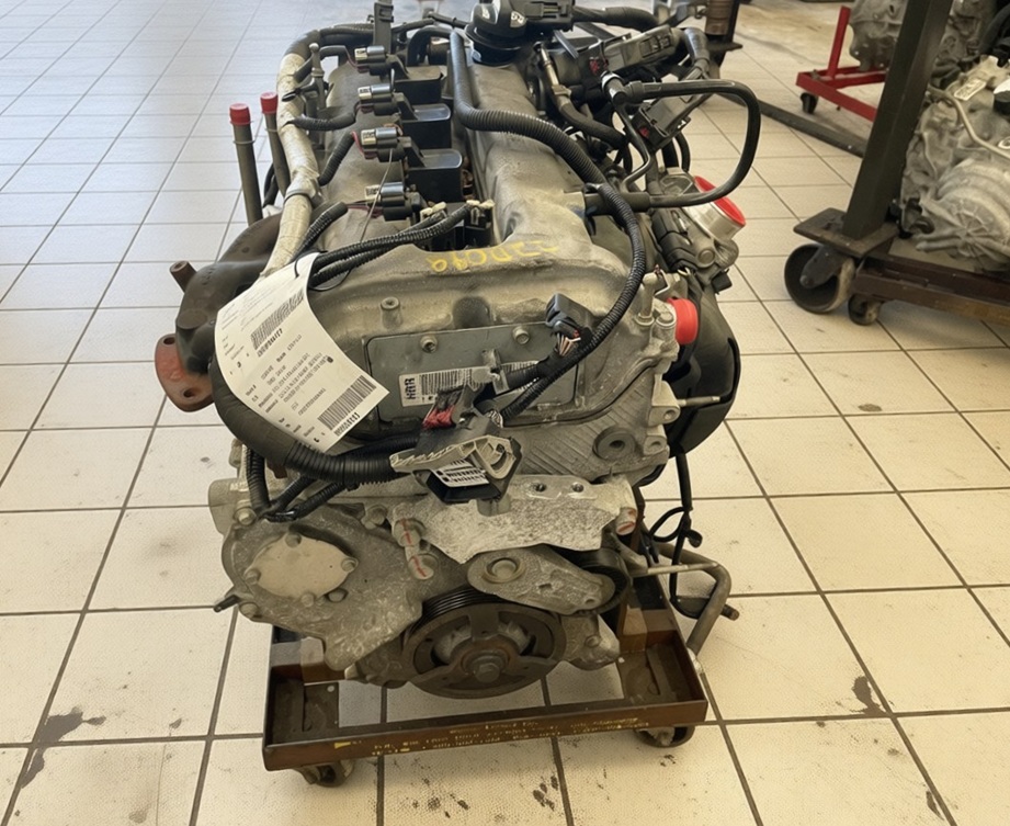 Двигатель демонтирован для восстановления
