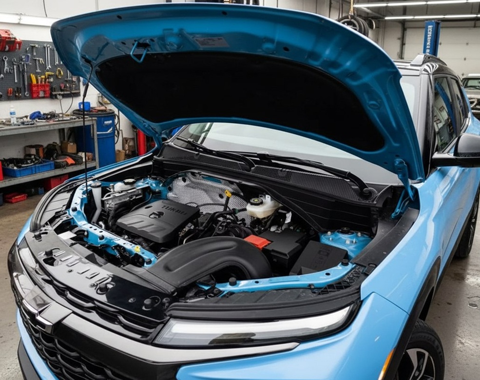 Двигатель готов к ремонту