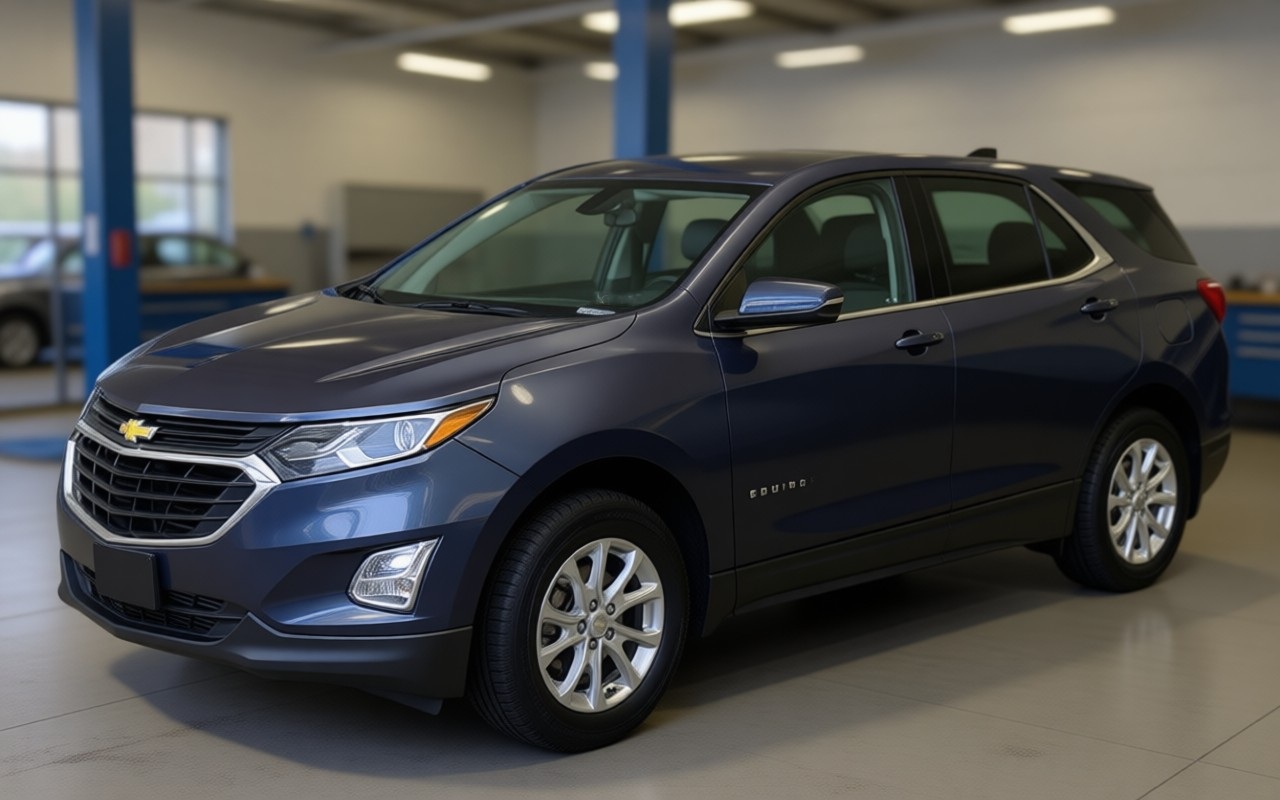 Шевроле Эквинокс после замены аккумулятора в автотехцентре