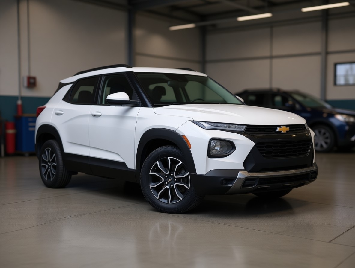 Шевроле Трейлблейзер после замены аккумулятора в автотехцентре