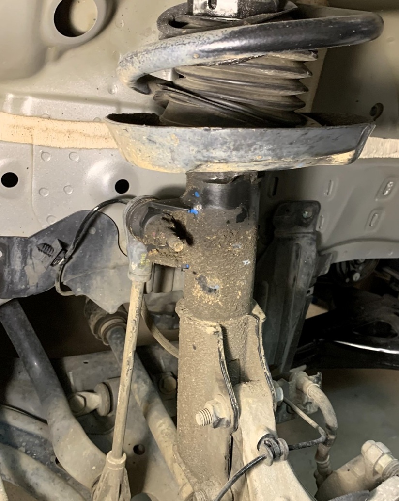 Замена амортизаторов Шевроле Эквинокс