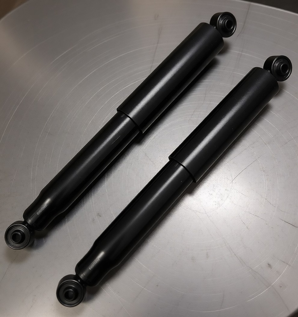 Новые задние амортизаторы готовы к монтажу