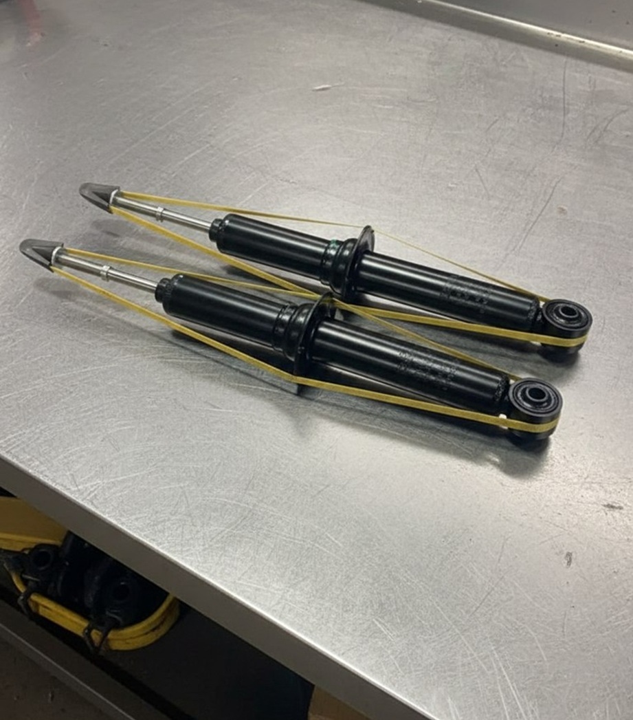 Новые амортизаторы готовы к монтажу