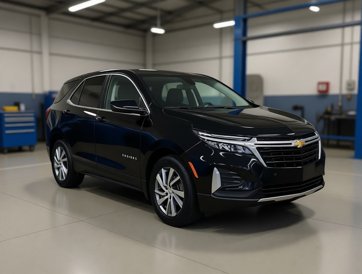 Шевроле Эквинокс после замены бензонасоса в автотехцентре